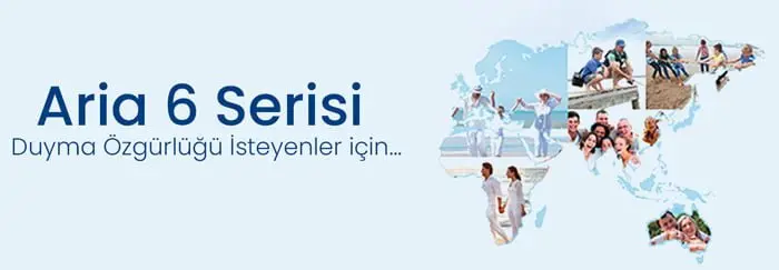 Aria 6 Serisi İşitme Cihazı