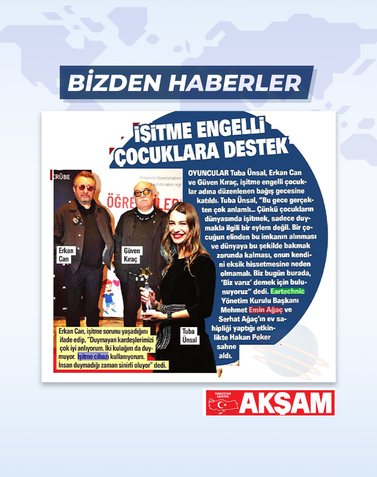 İşitme Engelli Çocuklara Destek