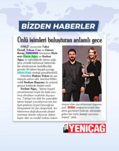 Ünlü İsimleri Buluşturan Anlamlı Gece